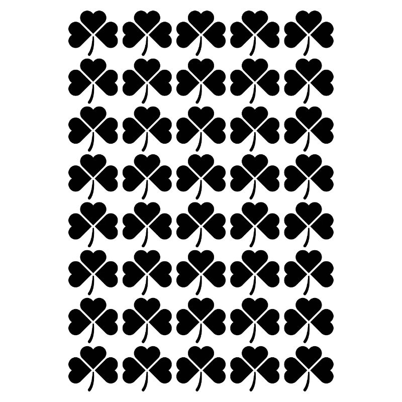 Irisches Kleeblattmuster