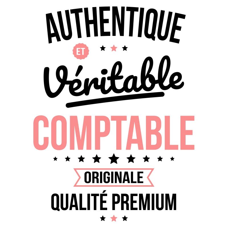 Authentique et véritable comptable - Originale