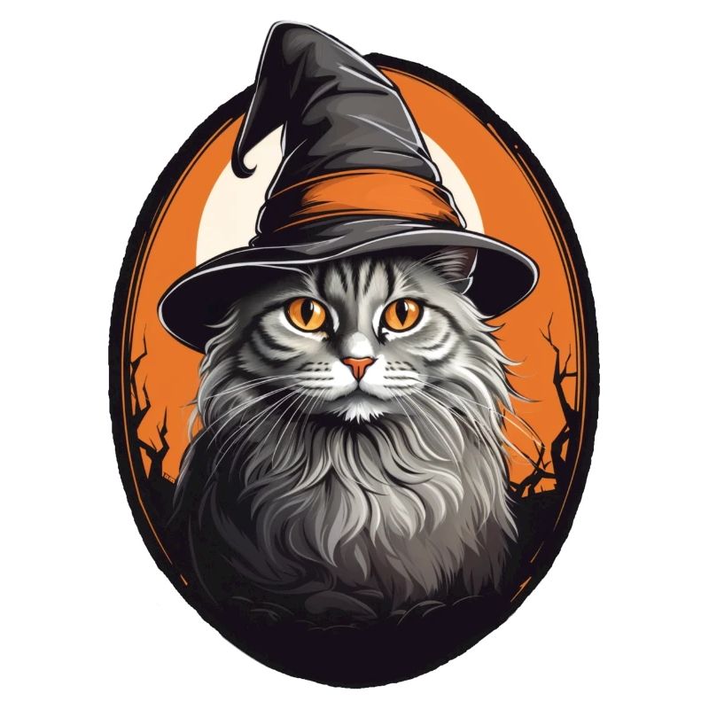 Halloween Katze