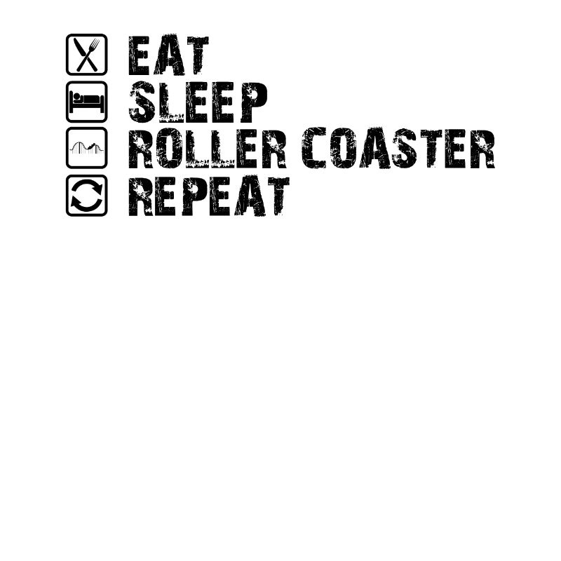 Roller coaster amusement park rollercoaster gift idea
