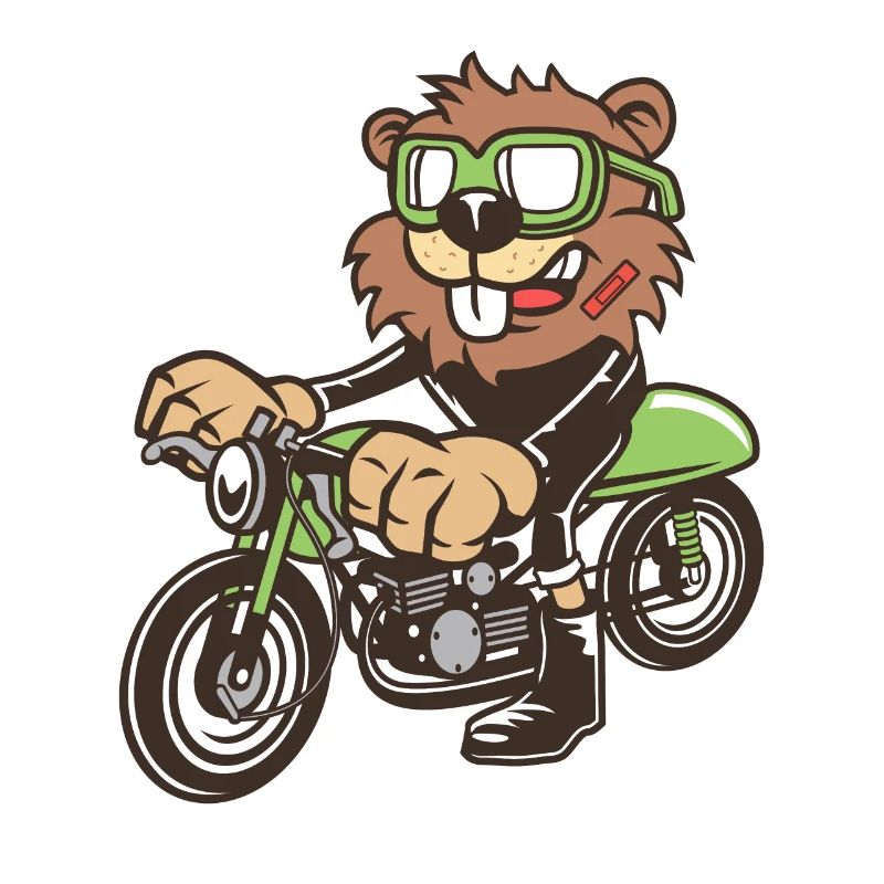 Hamster Motorrad