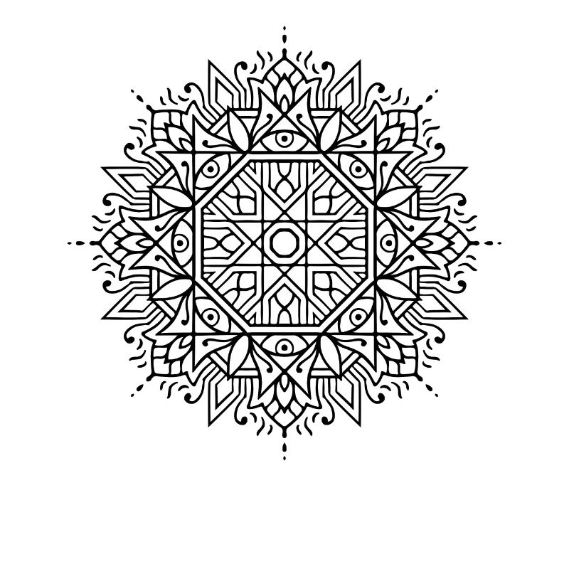 Mystisches Mandala