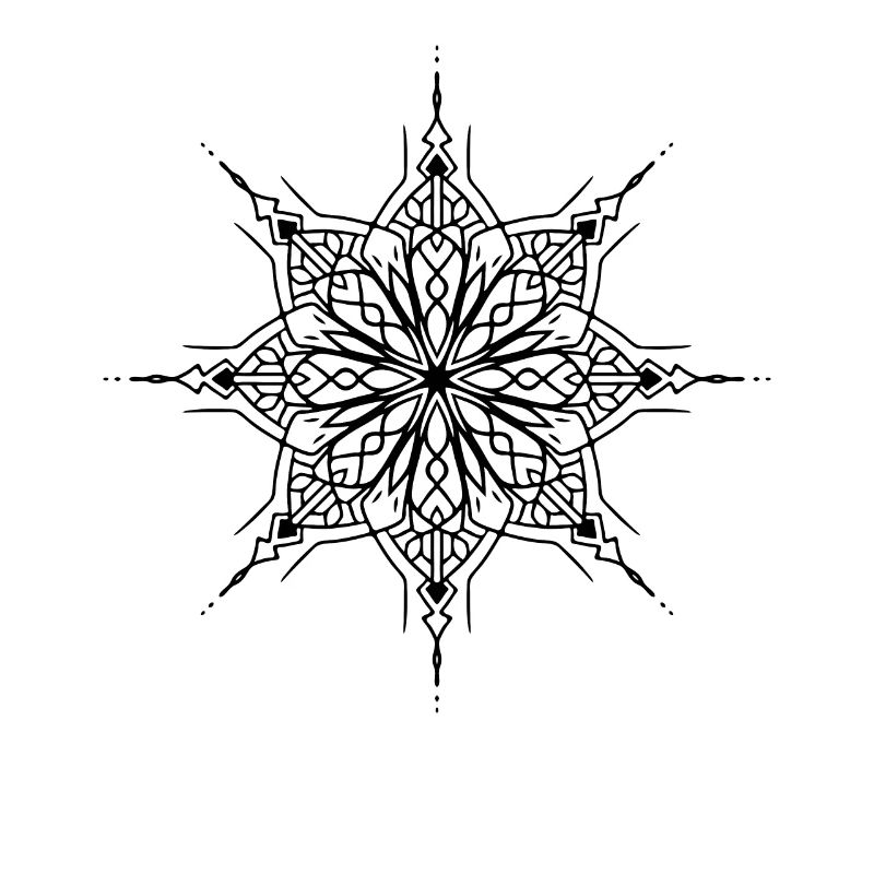 Blumen Mandala