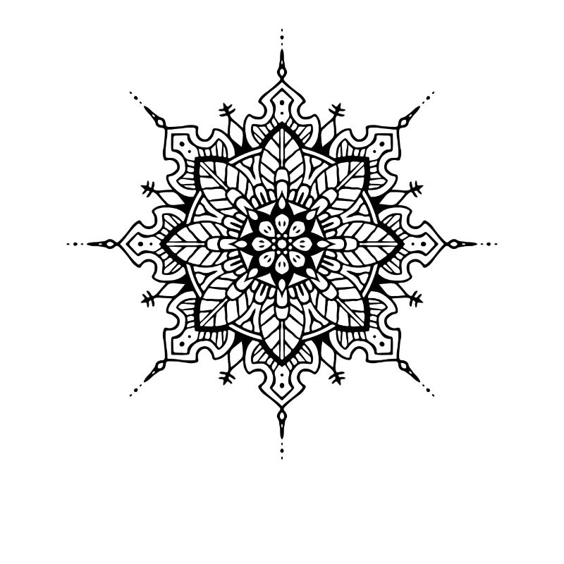 Blumen Mandala