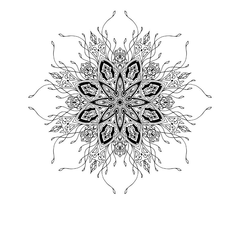 Blumen Mandala