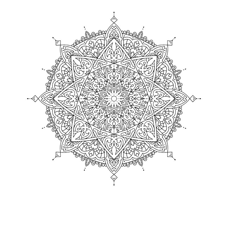 Blumen Mandala