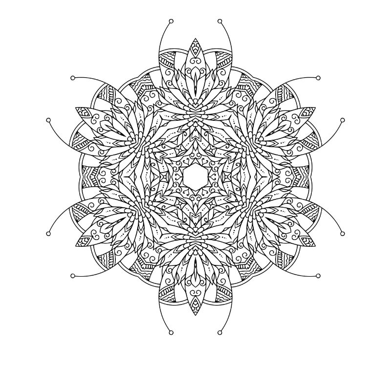 Blumen Mandala