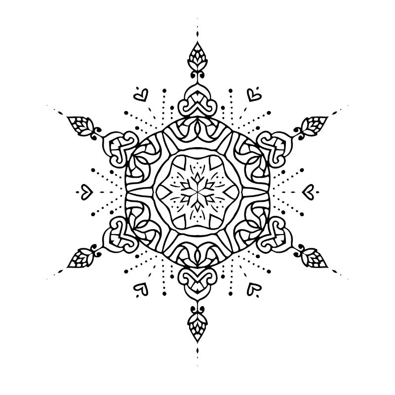 Blumen Mandala
