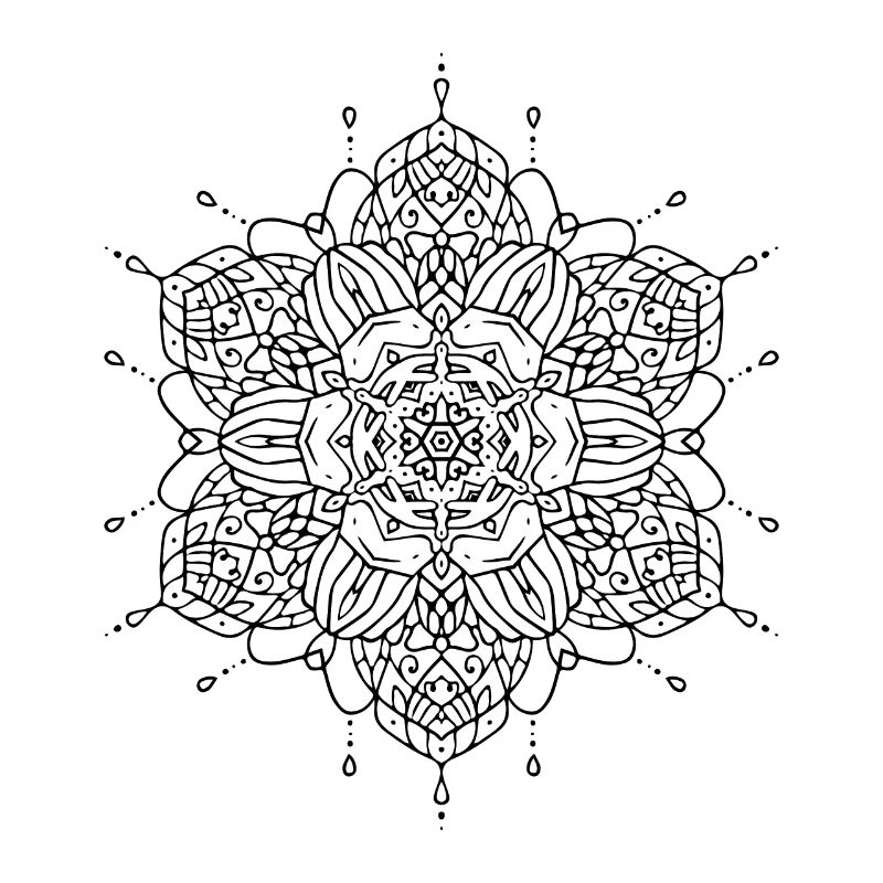 Blumen Mandala