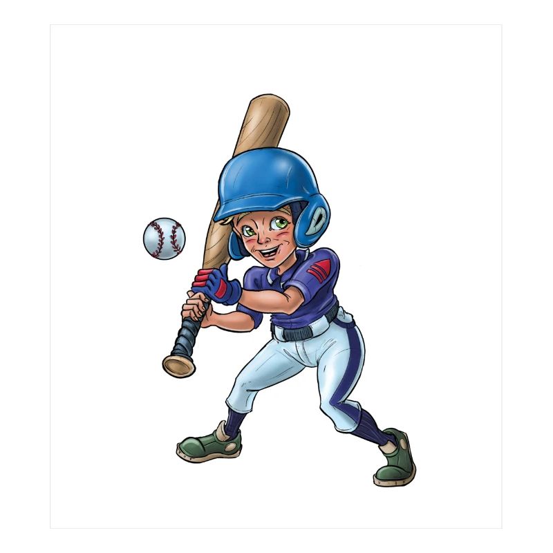 Kleiner Baseballspieler