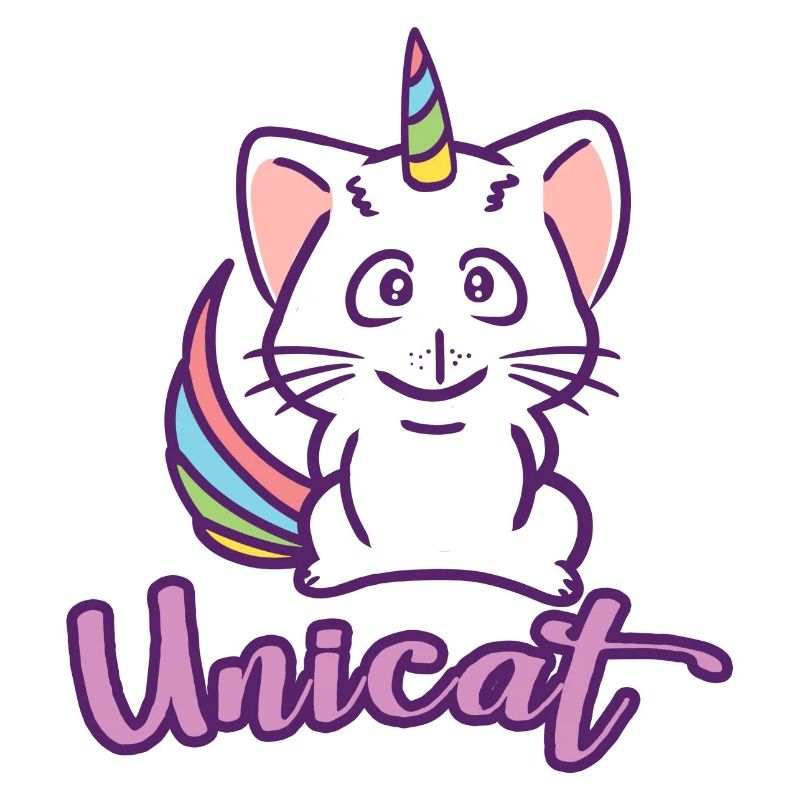 Niedliche Katze Unicat