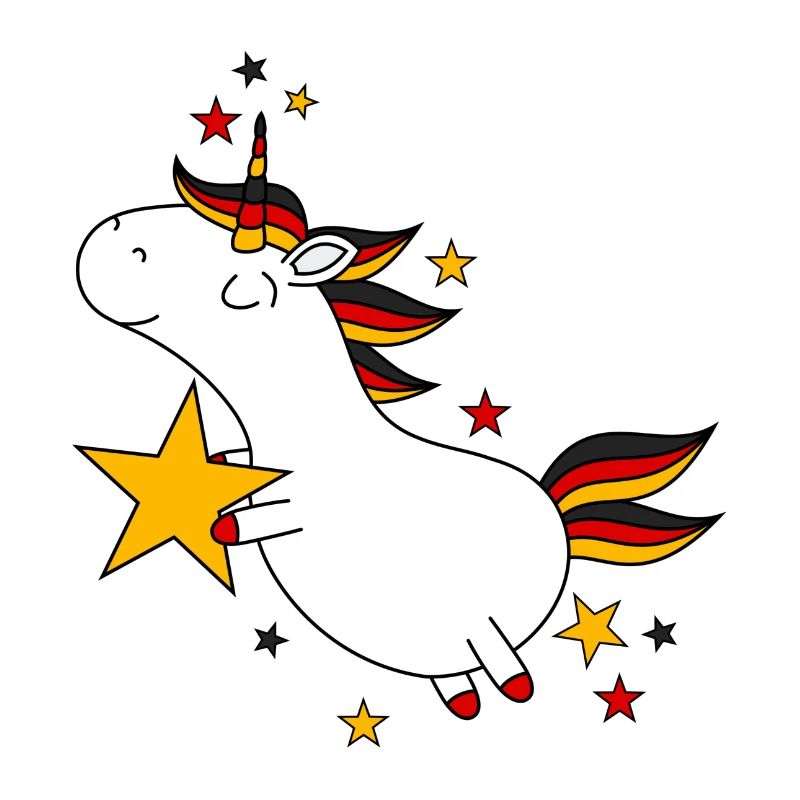Deutschland Einhorn
