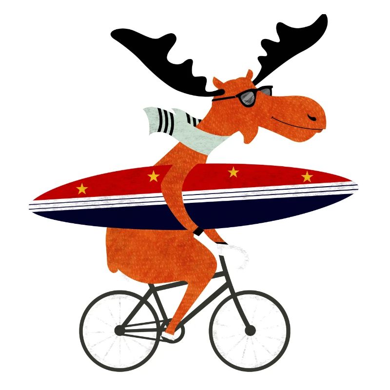 elch surfing