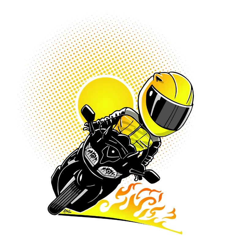 0791 fjr sonnengelb