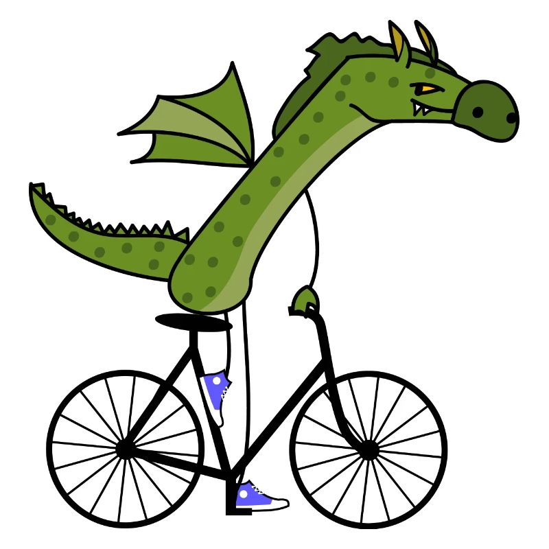 sportlicher Drache