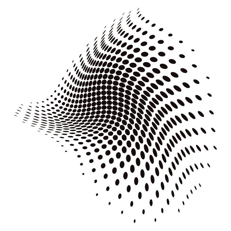 Optical illusion pattern shapes geometry gift