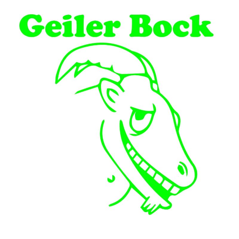 Geiler Bock grün