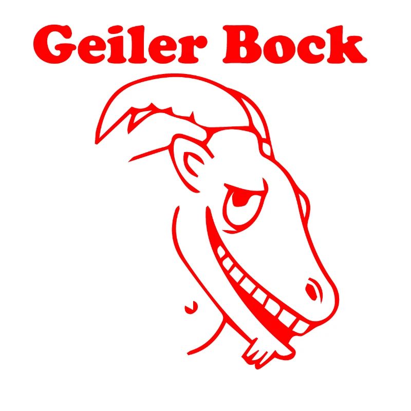 Geiler Bock rot