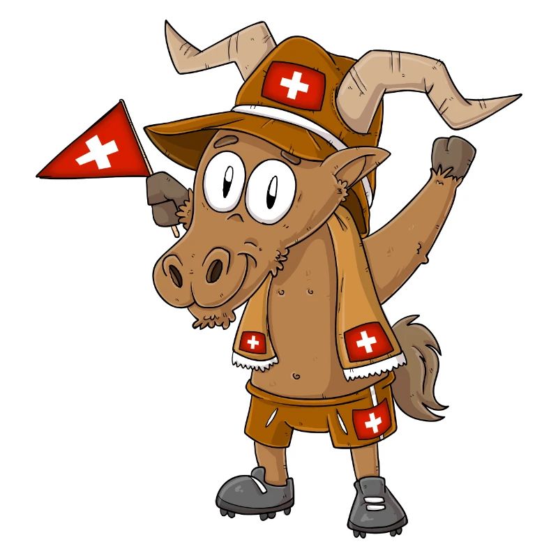 Schweizer Steinbock Fan