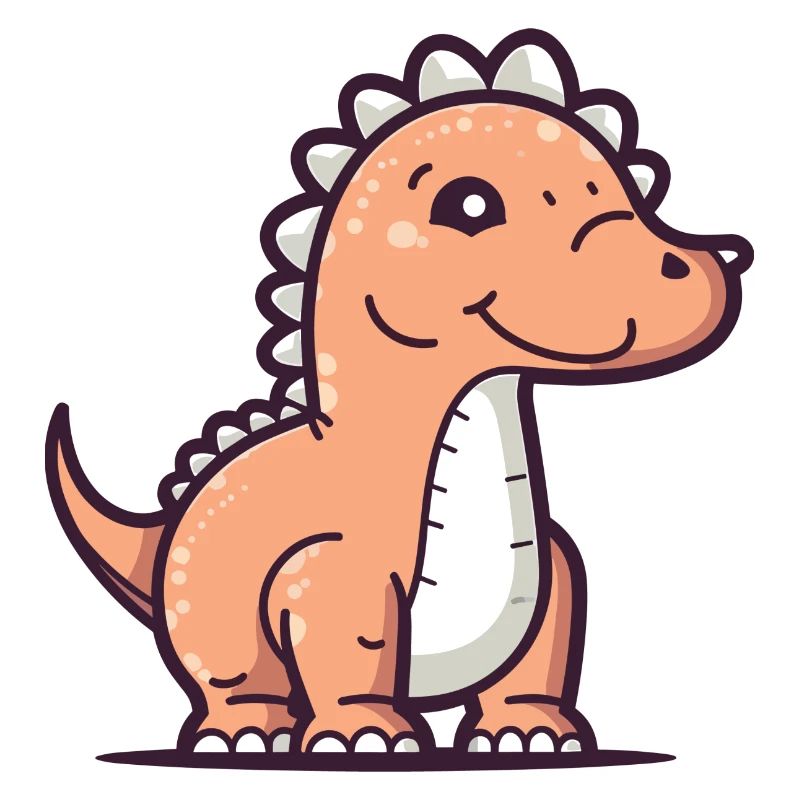 Netter kleiner Dinosaurier