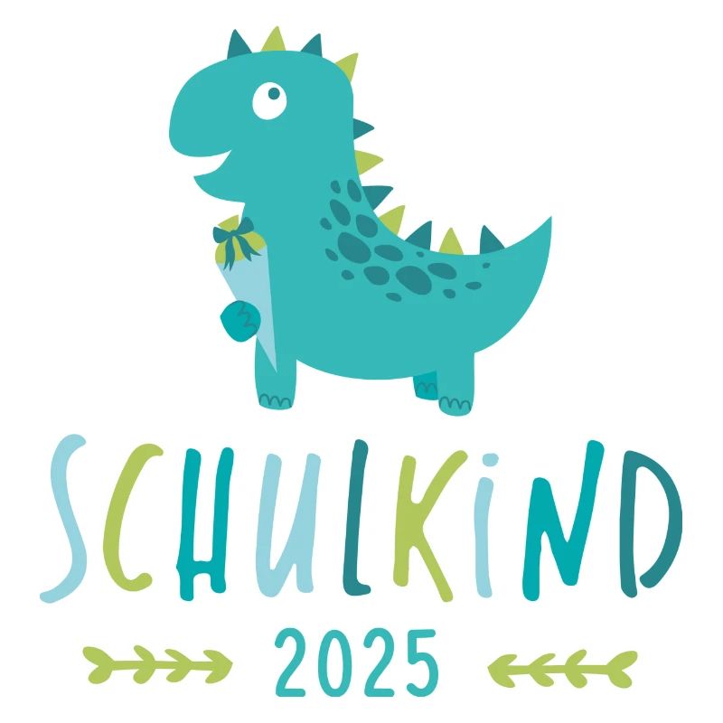 Schulkind 2025 Dino