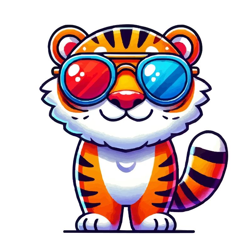 tiger sonnenbrille