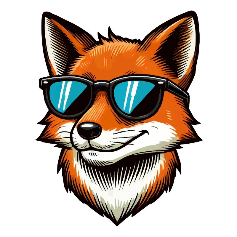 fuchs comic sonnenbrille
