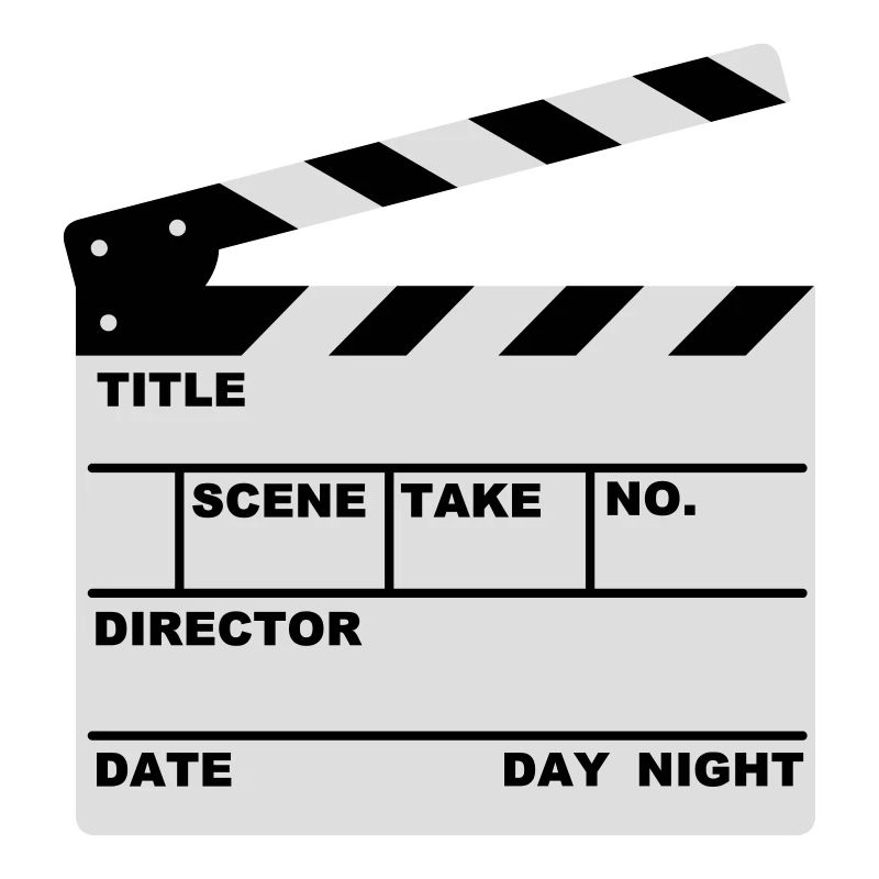 Klappe - clapperboard
