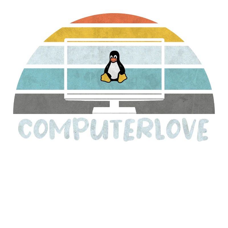 PROGRAMMATEUR LINUX PENGUIN TUX PC COMPUTERLOVE