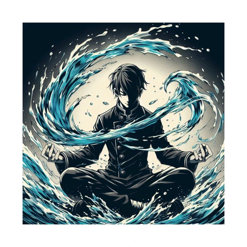 Meditatives Wasser- Element