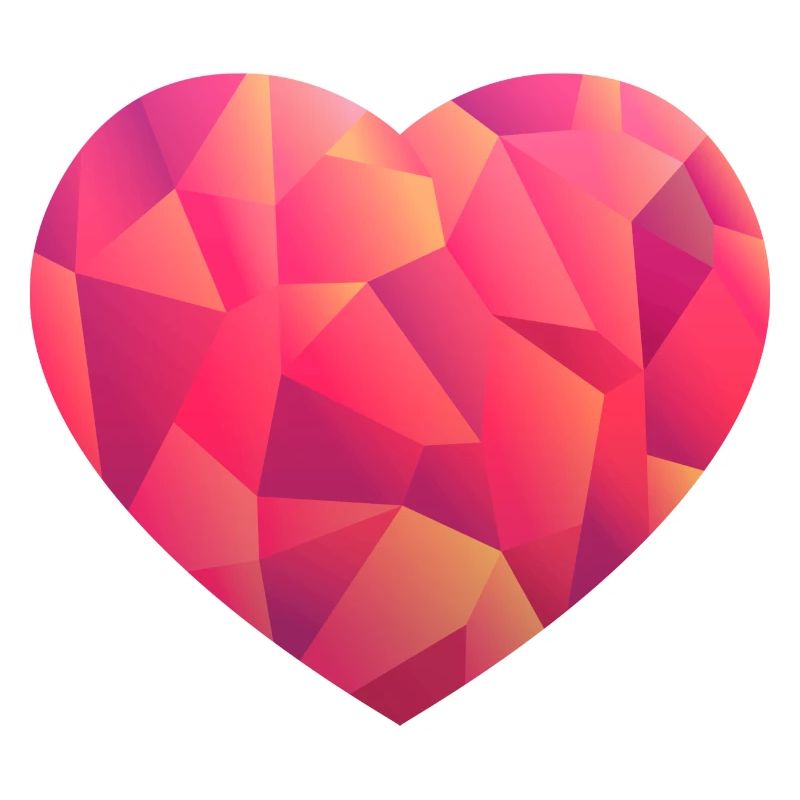 Heart pink
