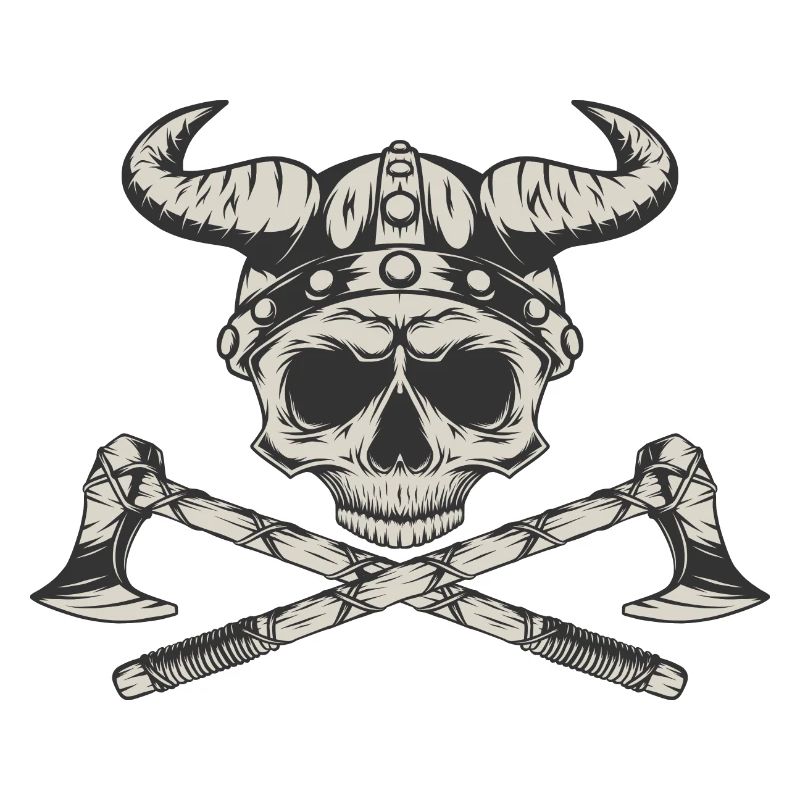 Wikinger Totenkopf