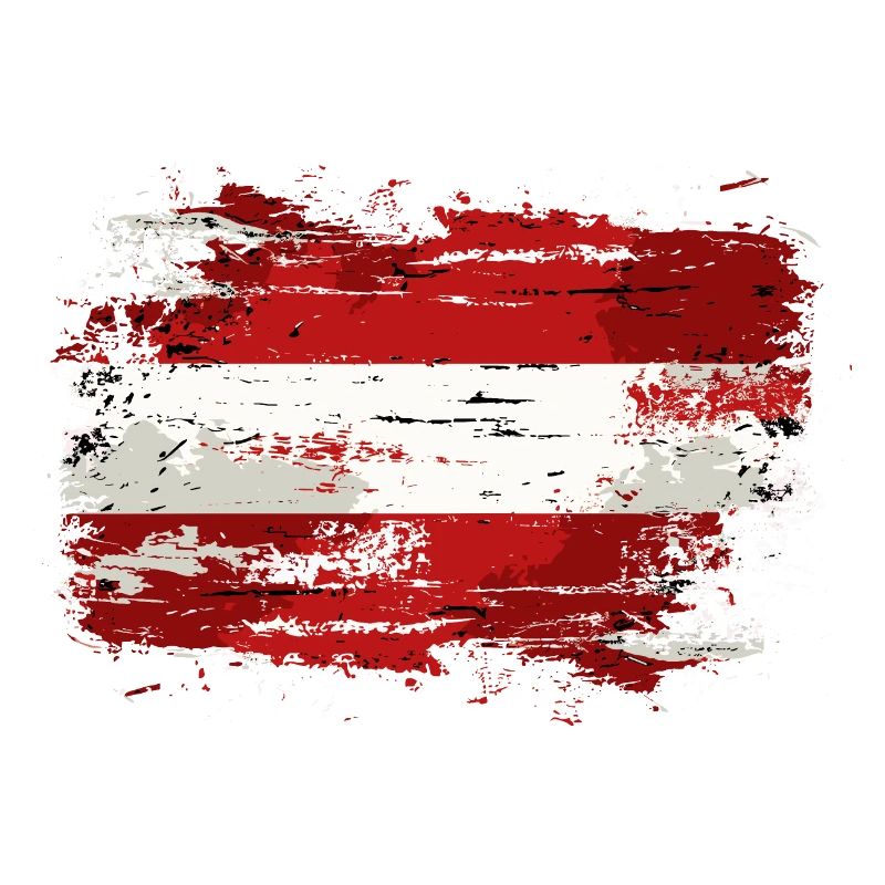 Austria Flag Austria Austrian Flag AT