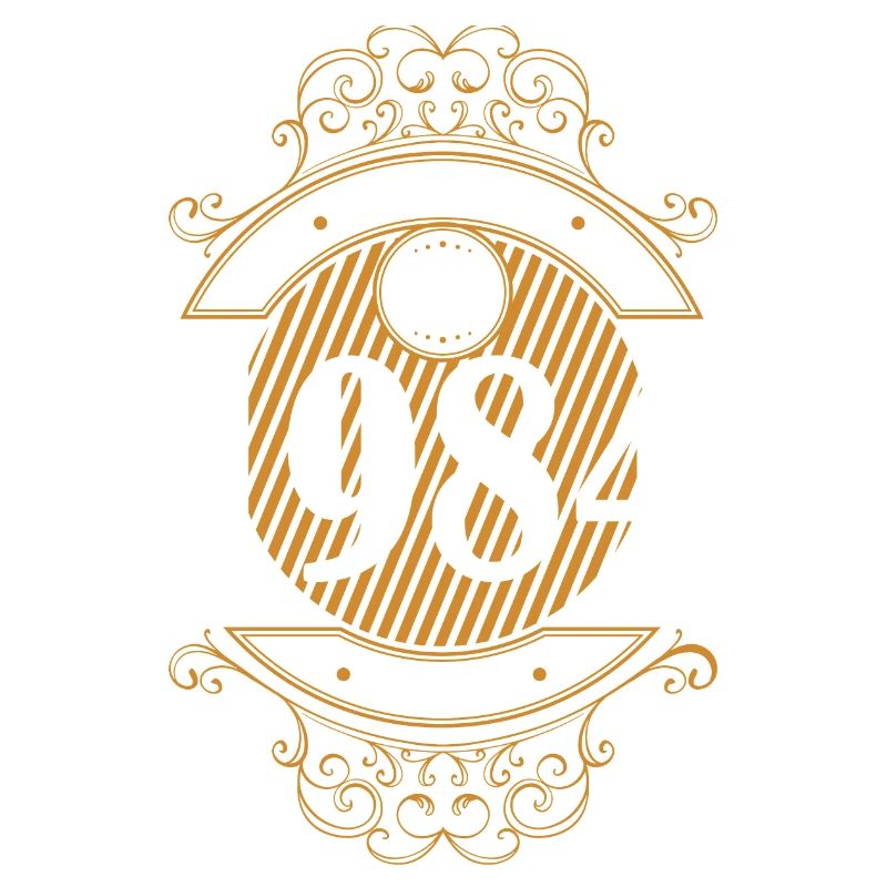 Conception d'anniversaire en édition limitée de 1984