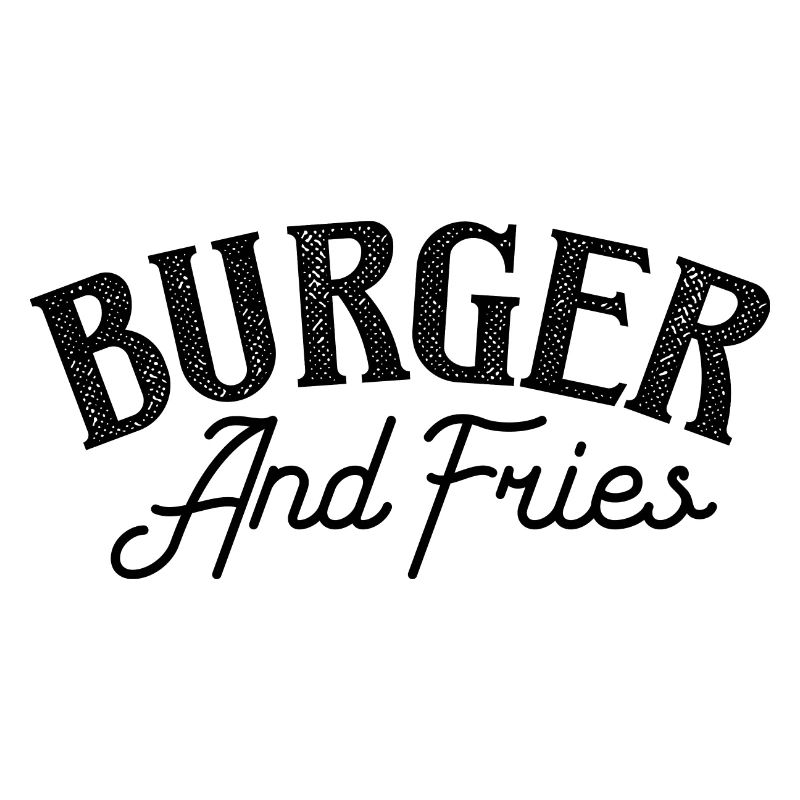 Burger and Fries