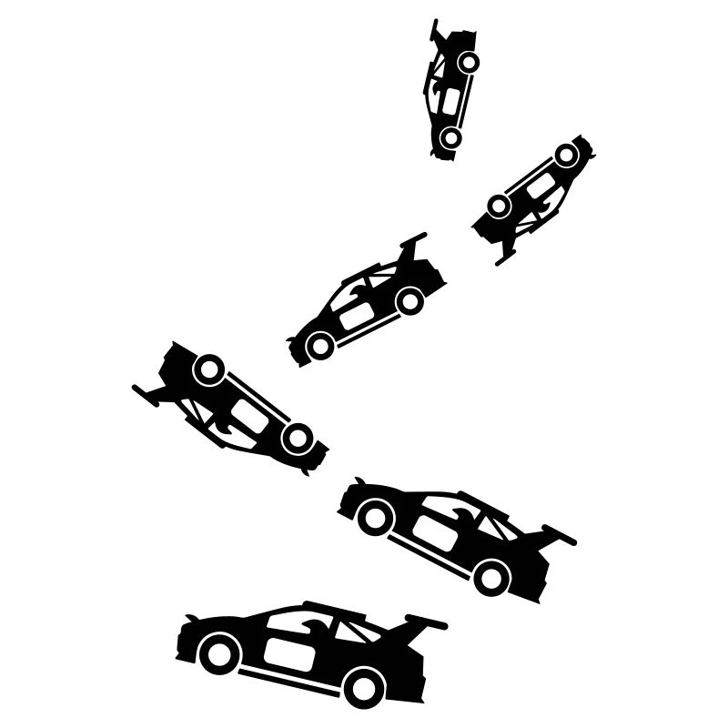 Auto Rennfahrer