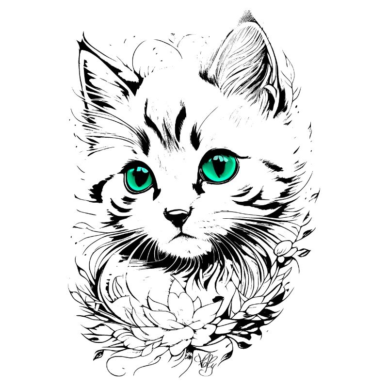 Kätzchen-Tattoo 🐾 2