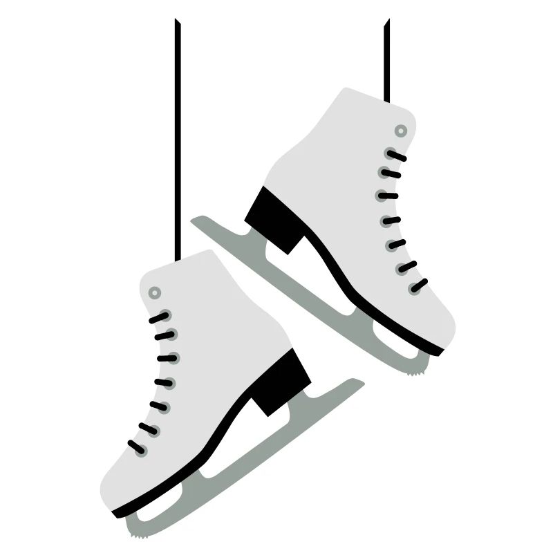Eiskunstlauf -Schlittschuhe
