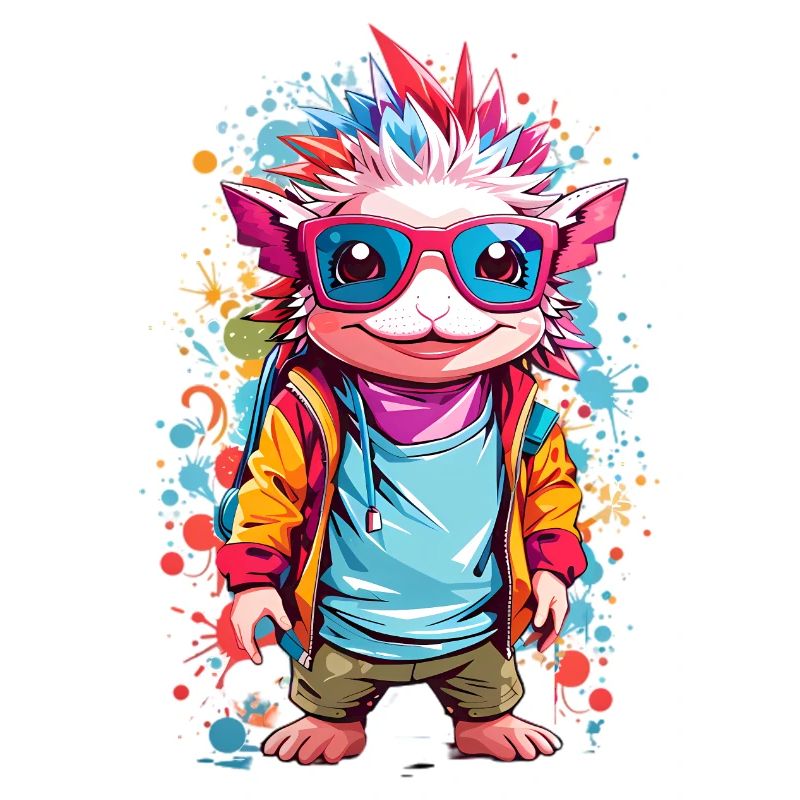 Coole Axolotl