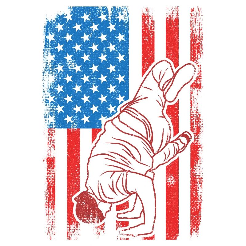 4. Juli USA Breakdance