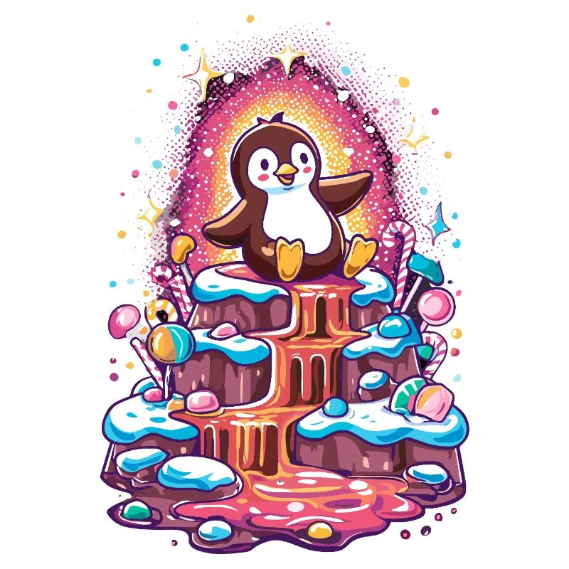 Pinguin auf Zuckerinsel