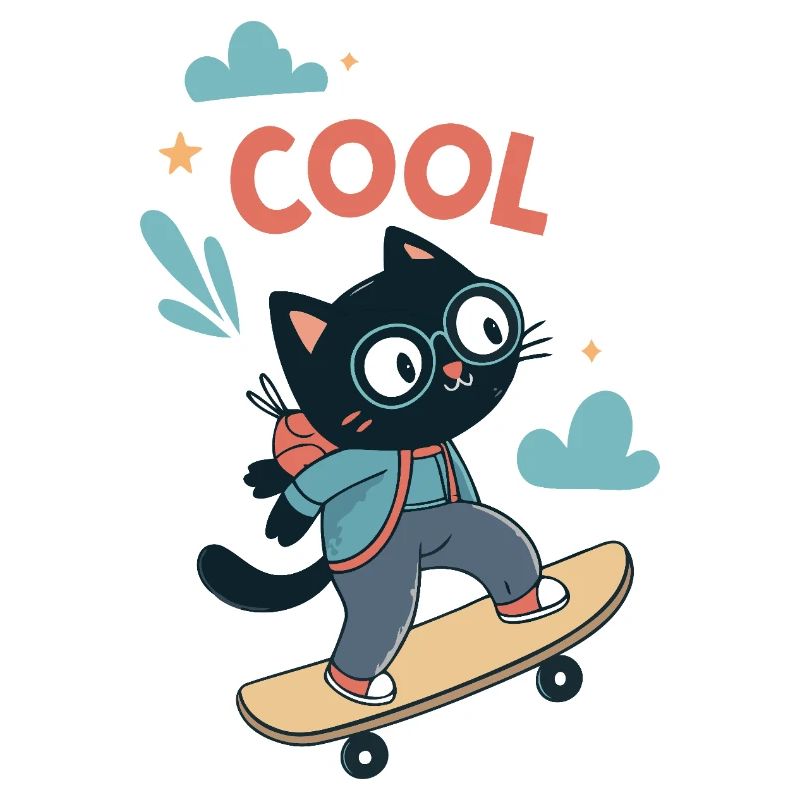 Skater Cat