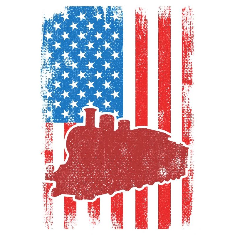 4. Juli USA Eisenbahn