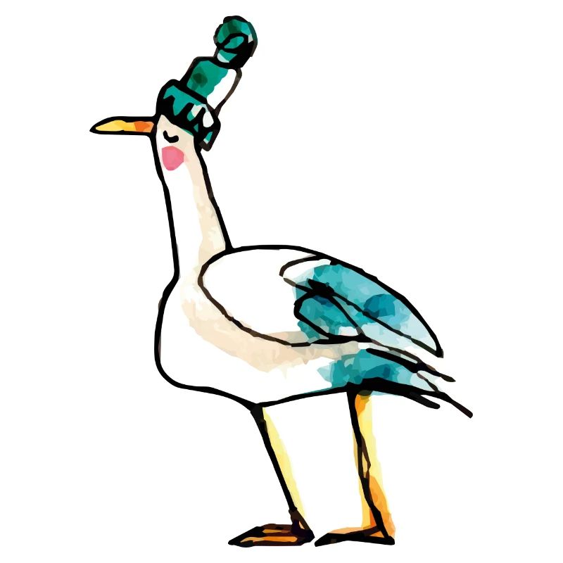Wintermöwe Anton