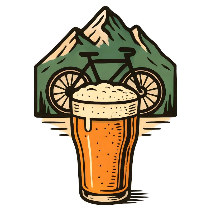 Bier Bergbike Gipfel