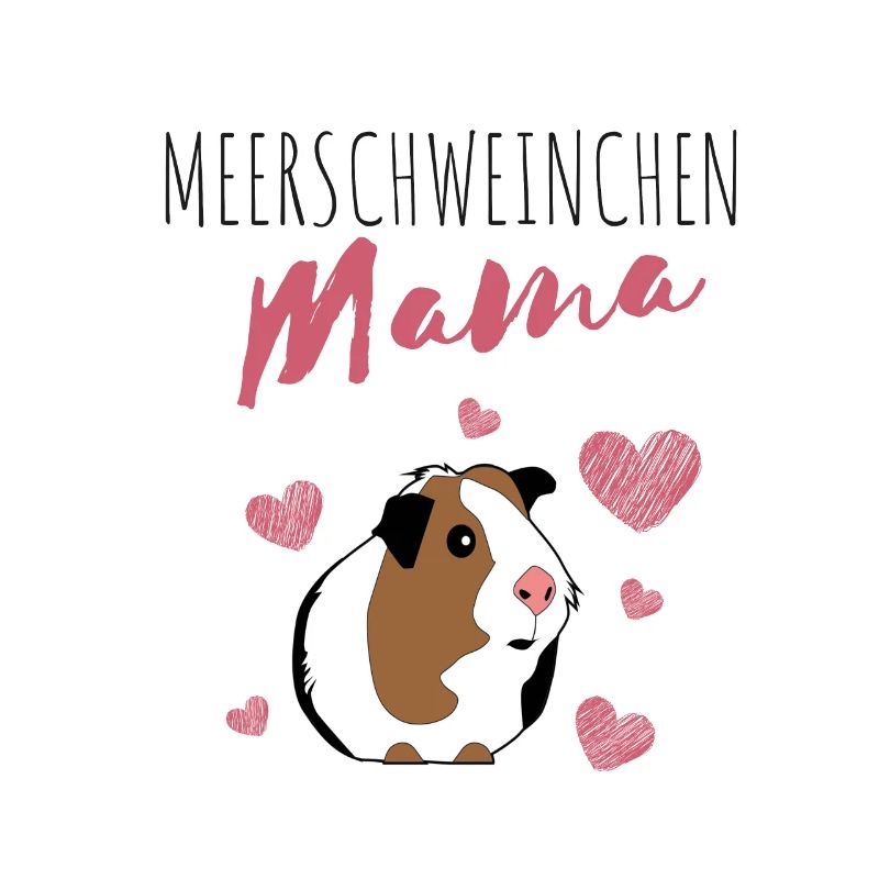 Meerschweinchen Mama Geschenkidee