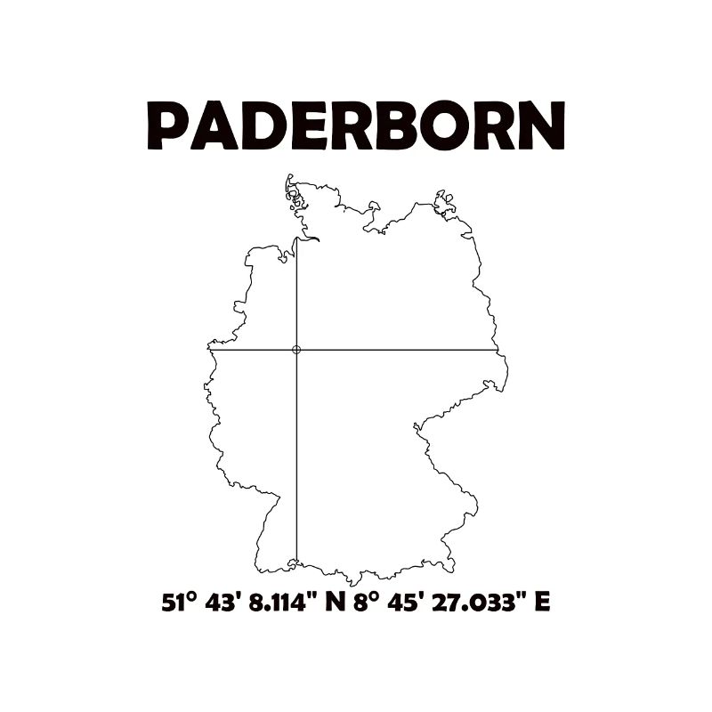 Paderborn Karte