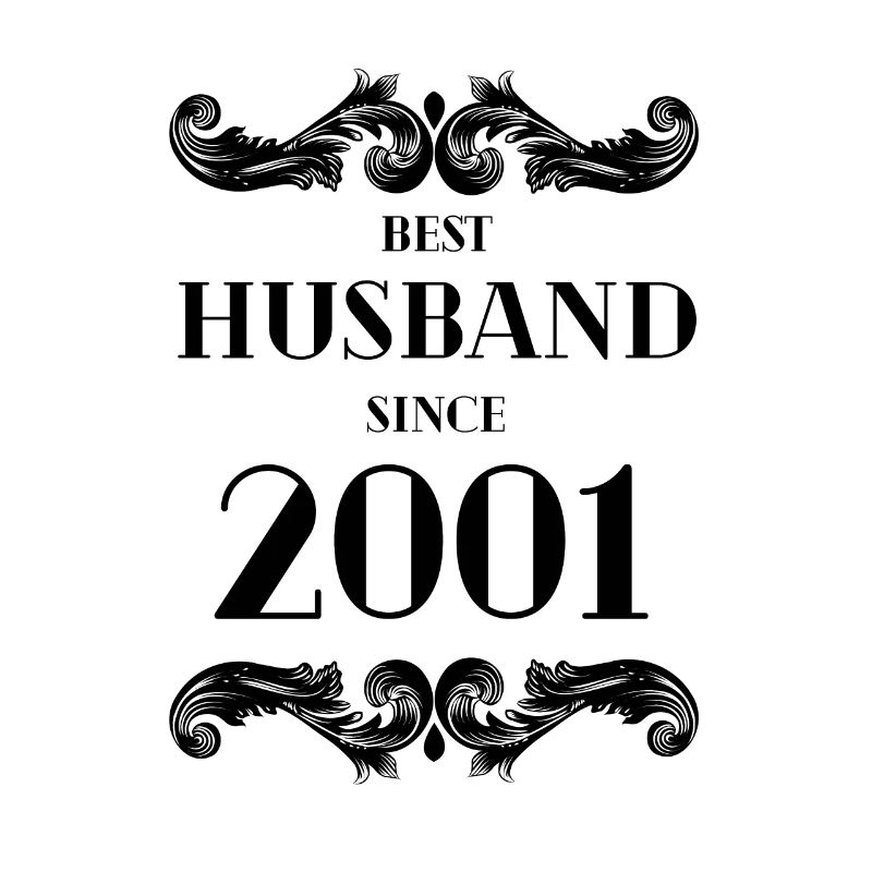 Bester Ehemann seit 2001 Hochzeitstag