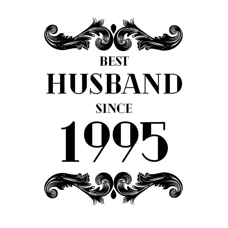 Bester Ehemann seit 1995 Hochzeitstag