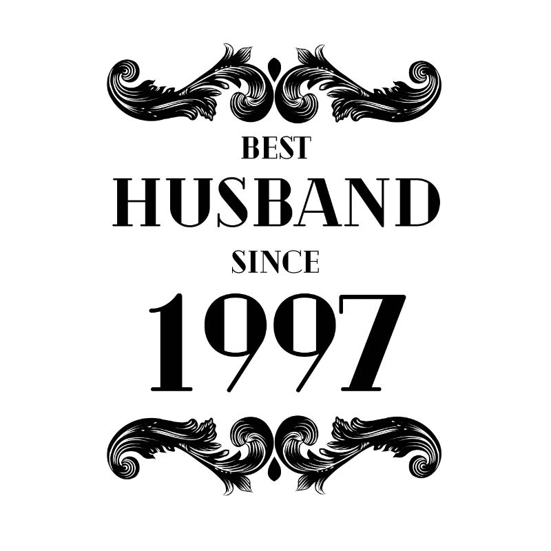 Bester Ehemann seit 1997 Hochzeitstag